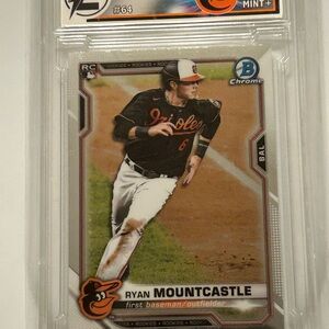 Ryan Mountcastle  2021 Bowman Chrome  #64 Rookie Card